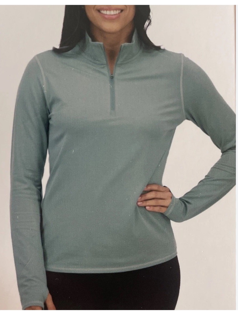 Soybu Women’s Long Sleeve 1/4 Zip Active Top
